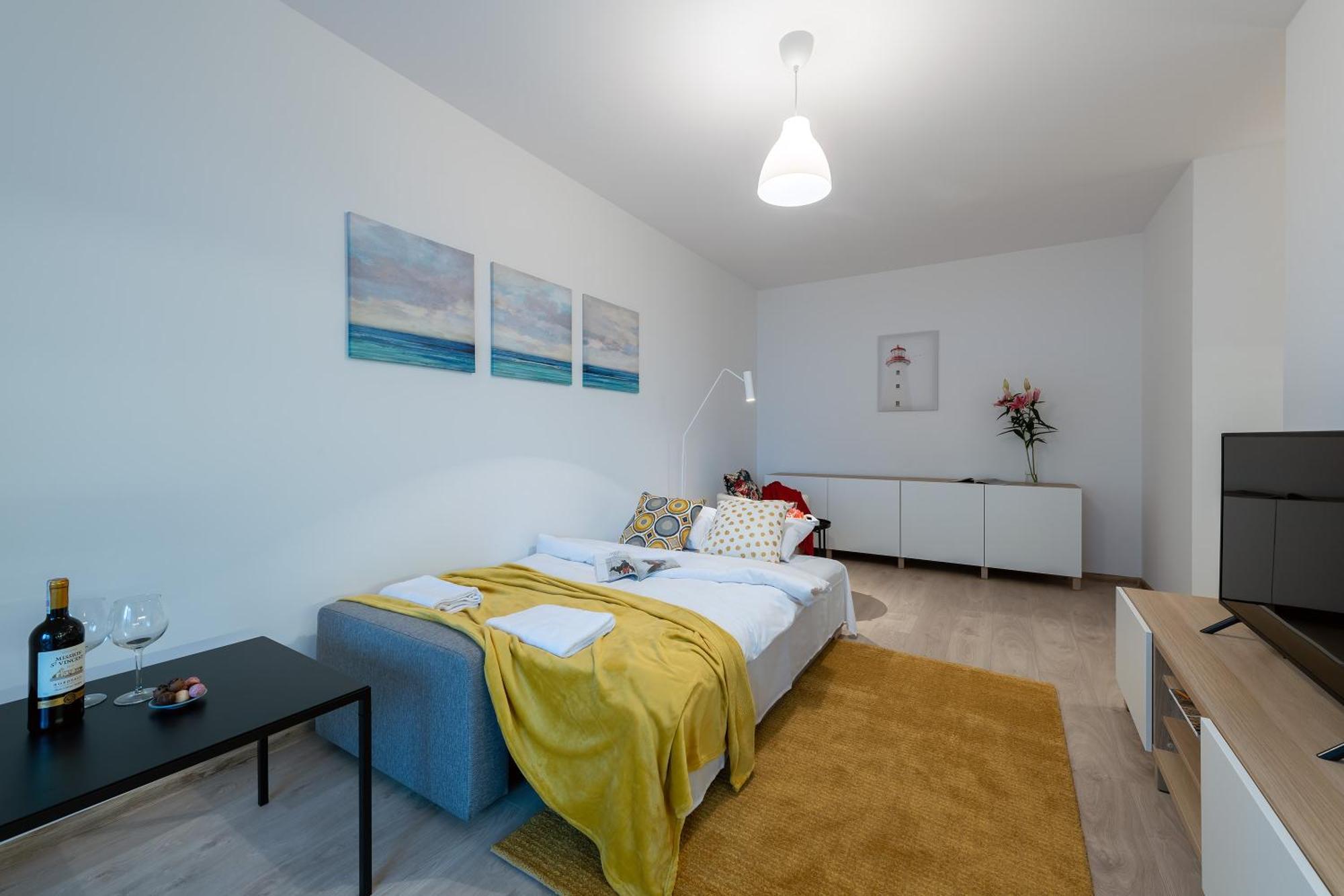 P&O Corporate Serviced Apartments Cybernetyki Warschau Kamer foto